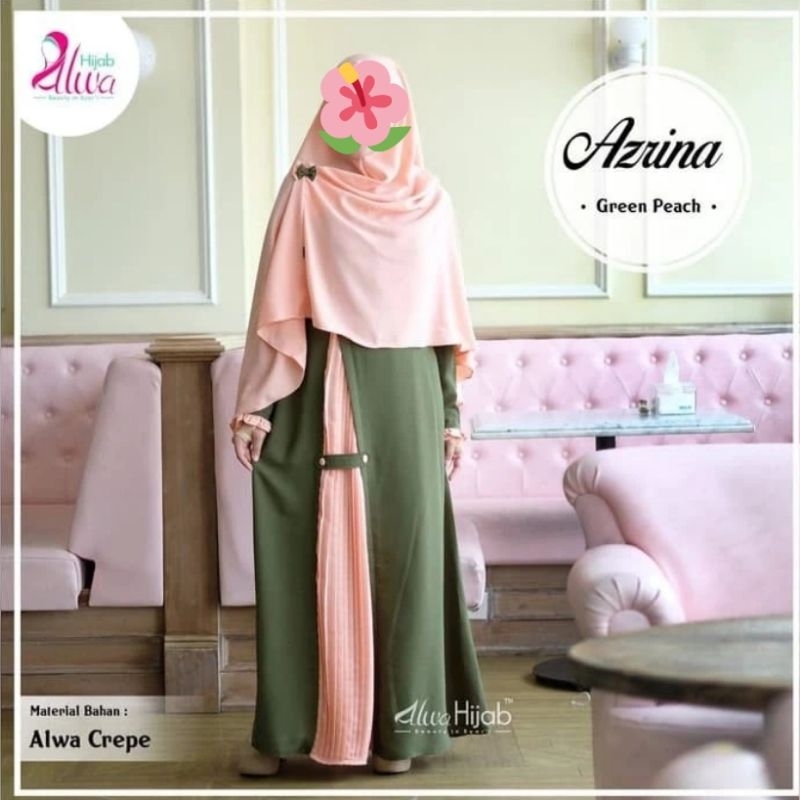 Preloved gamis set Alwa Hijab size s