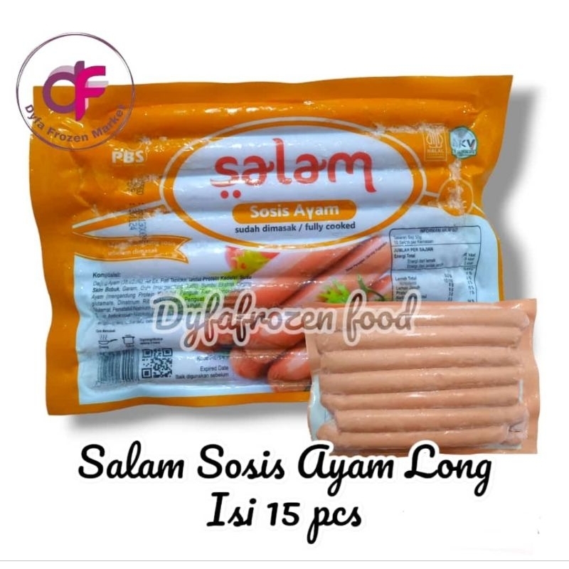 

Salam Sosis ayam long