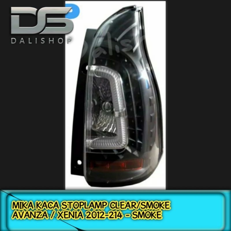 Mika kaca lampu belakang stoplamp | mika clear smoke avanza / xenia 2012-2014