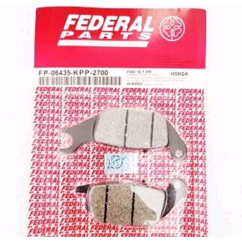 LE DISPAD SUPRA X 125/ SATRIA FU 150 BELAKANG FEDERAL