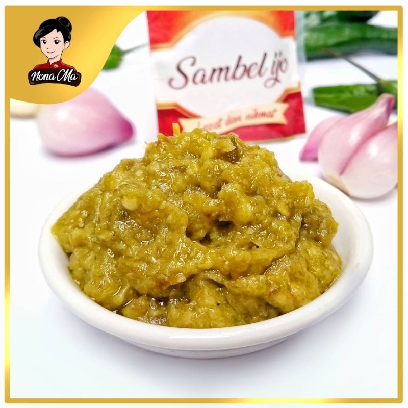 

Sambel Ijo Nona Ma Sambel Siap Makan Tanpa Pengawet