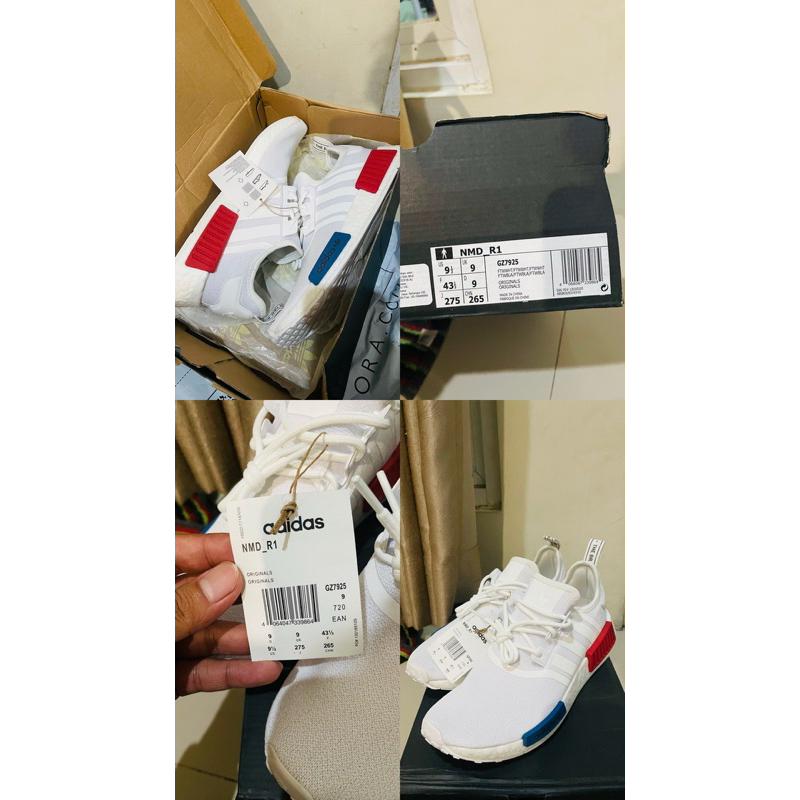 nmd R1 putih white