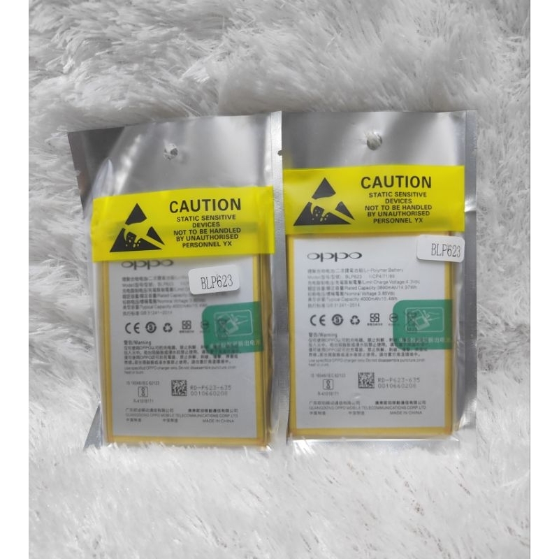 Baterai Tanam OPPO Model BLP623/OPPO F3 PLUS Oc Baterry OPPO F3 PLUS kualitas Sangat Bagus Tahan lam