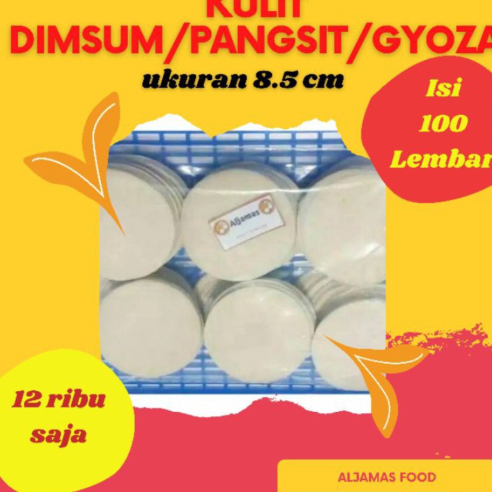 

Promo Kulit Dimsum 85 Cm isi 1 pangsitgyoza