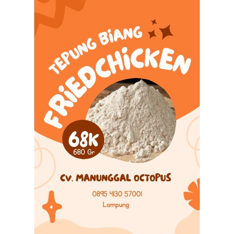 

Tepung Biang Bumbu Friedchicken