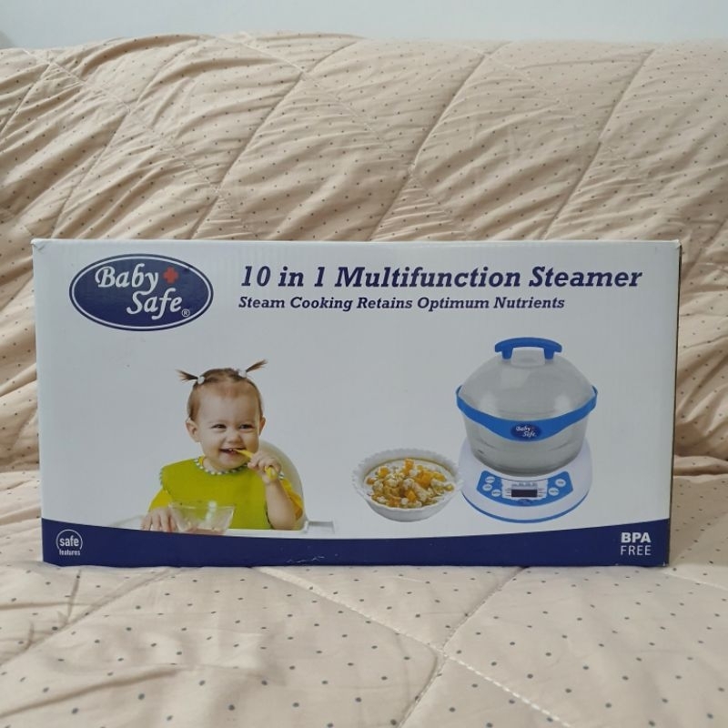 Babysafe 10in1 multifunction steamer