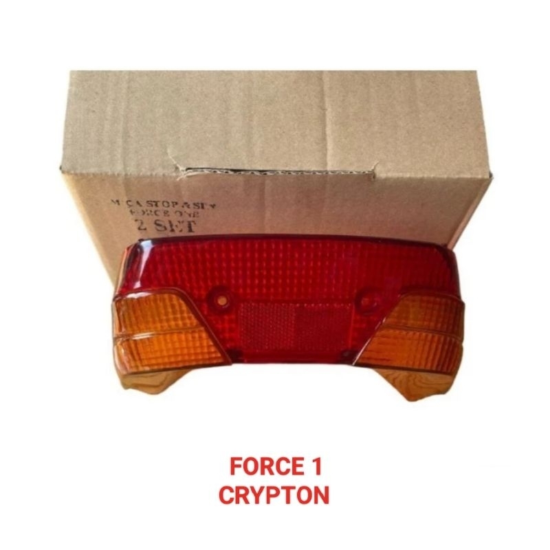 Mika Lampu Stop + Sen Force 1 Crypton