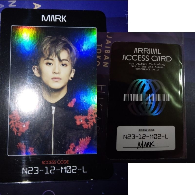 NCT MARK ARRIVAL ACCESS CARD PC