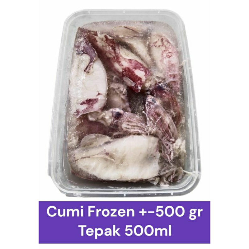

Cumi cumi Beku 500 gram | Cumi Frozen | Cumi laut