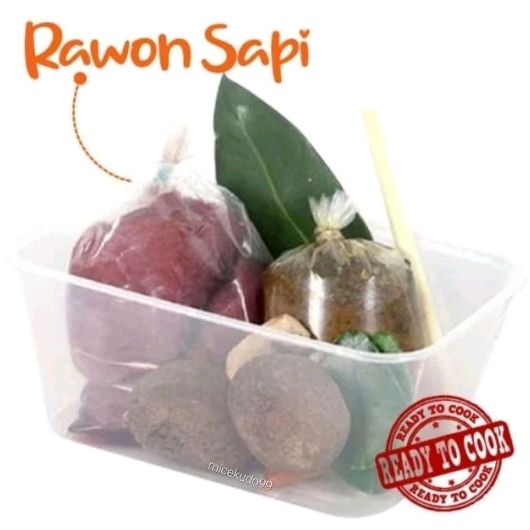 

PAKET RAWON DAGING SAPI SEGAR FRESH SAYUR SIAP MASAK