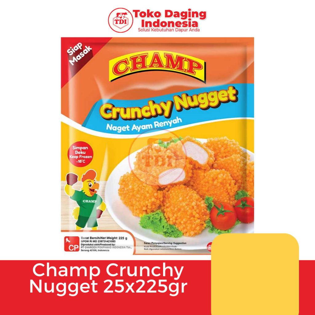 

Champ Crunchy Nugget 25x225gr