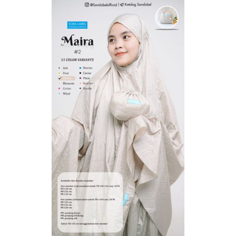 MAIRA Mukena Travelling