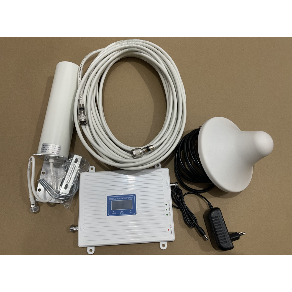 SINYAL MODEM 4G JADI FULL tiga freq 900 1800 2100 Mhz