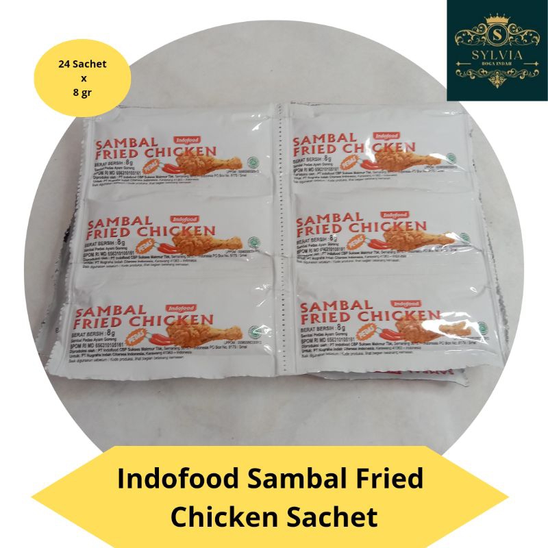 

Indofood Sambal Fried Chicken 24 sachet x 8 gr.