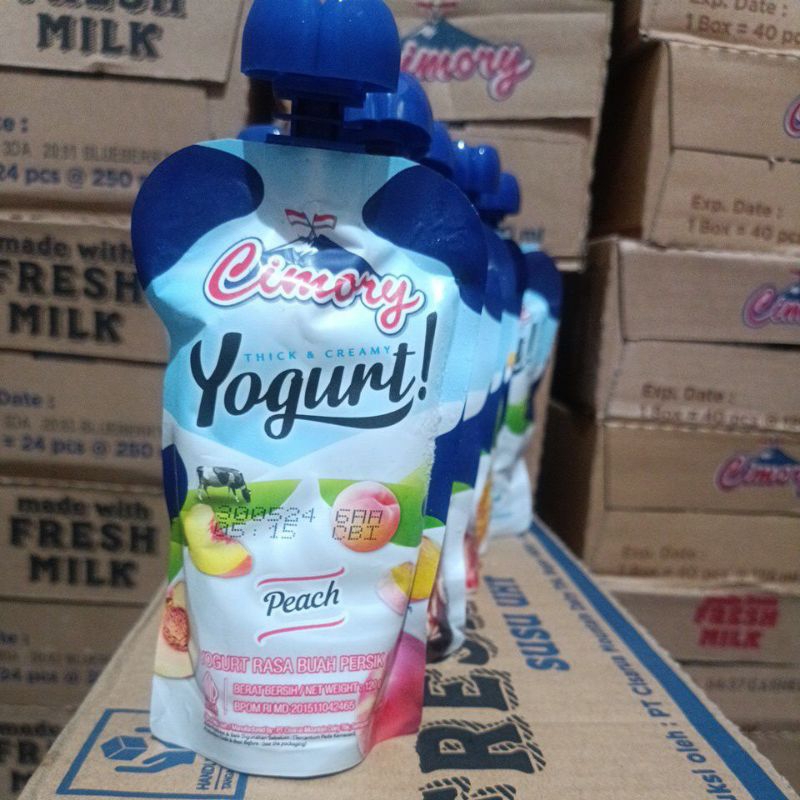 

Cimory yogurt squeeze rasa peach 120gr bisa ekspedisi