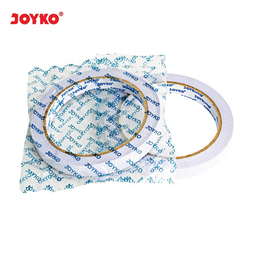 

Joyko Double Tape 12mm / Perekat Dua Sisi 1/2" Inch