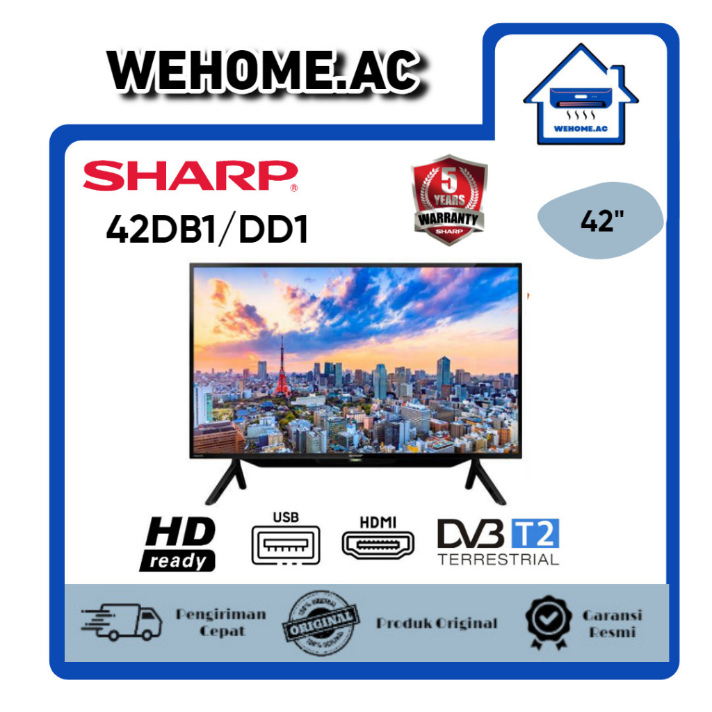 TV LED Sharp 42BD1/42DD1 LED Sharp 42 Inch Digital TV