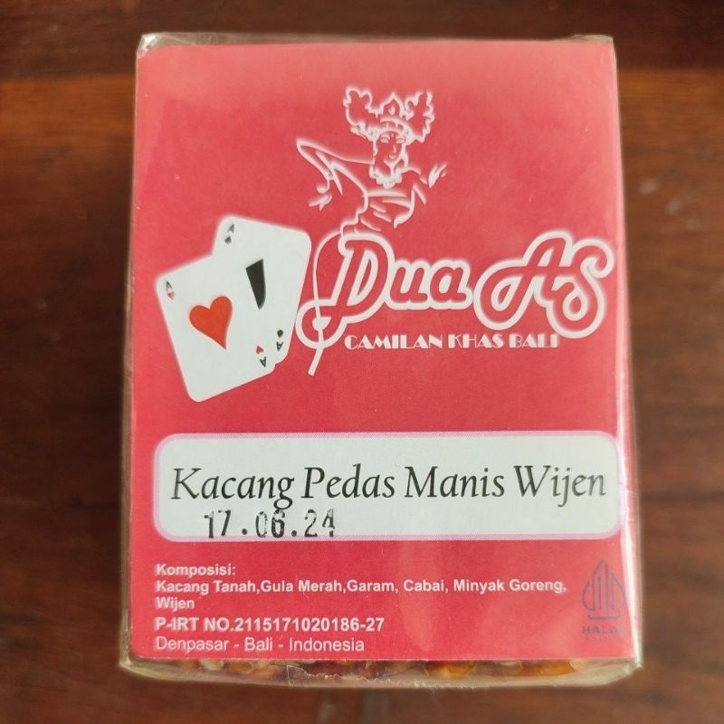 

Kacang Dua AS Pedas Manis Wijen - Ampyang Gula Kacang Enting Kacang Gula Merah - FasyAnita Mart Denpasar