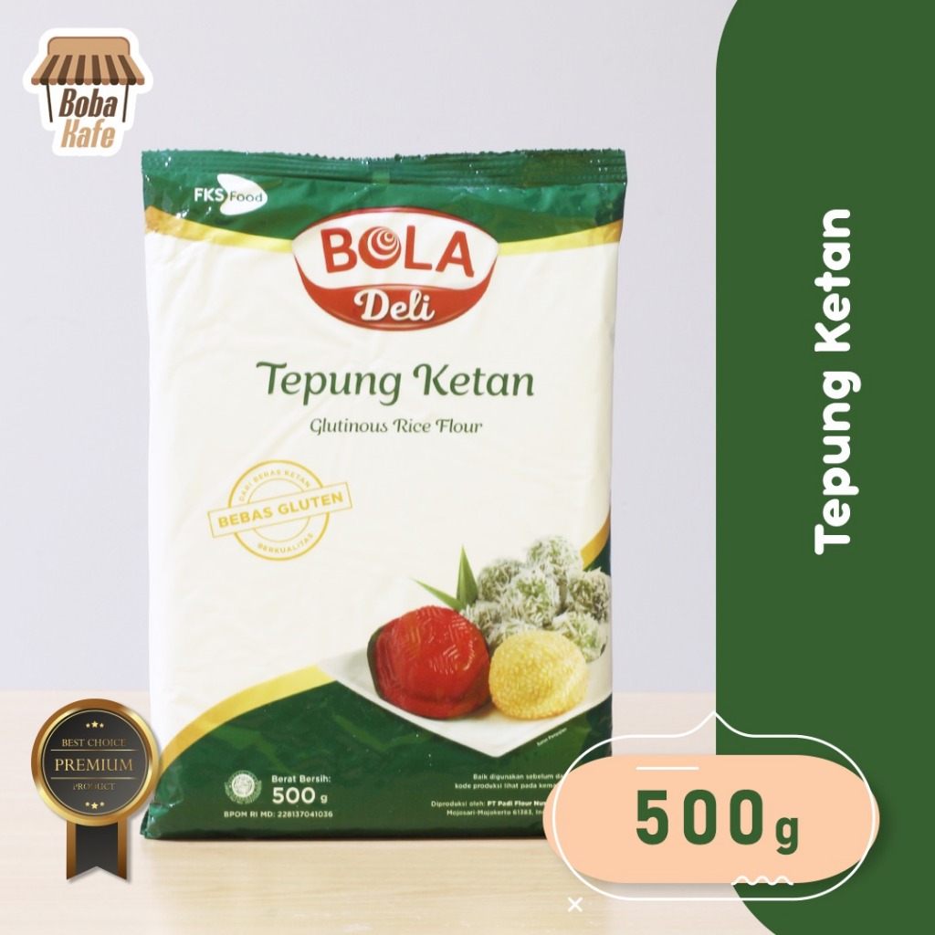 

Tepung Ketan BOLA Deli - 500 gr