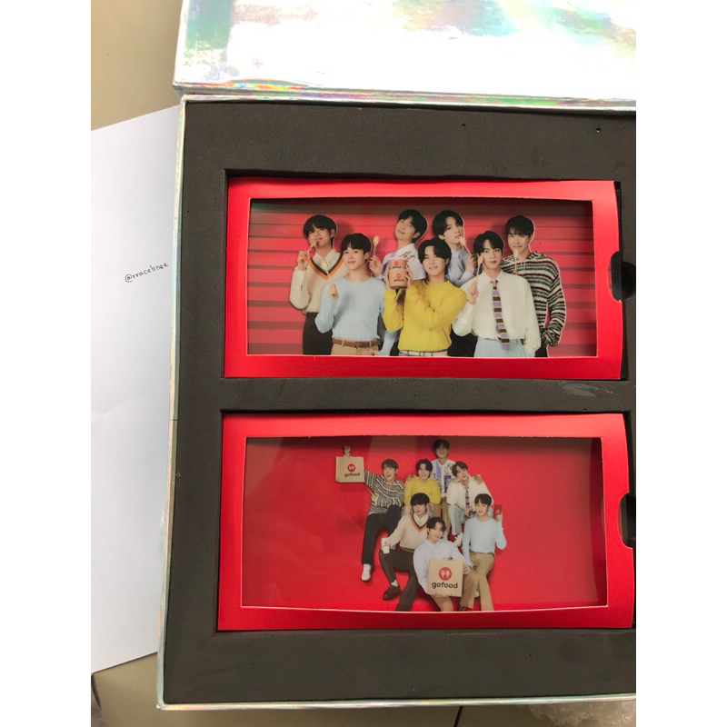 BTS X GOJEK OFFICIAL MERCHANDISE POSTCARD (GOFOOD)