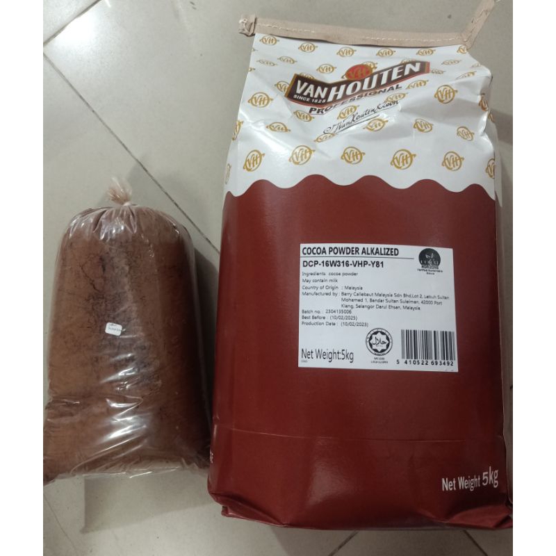 VAN HOUTEN COCOA POWDER OPTIMUM Repack 1KG