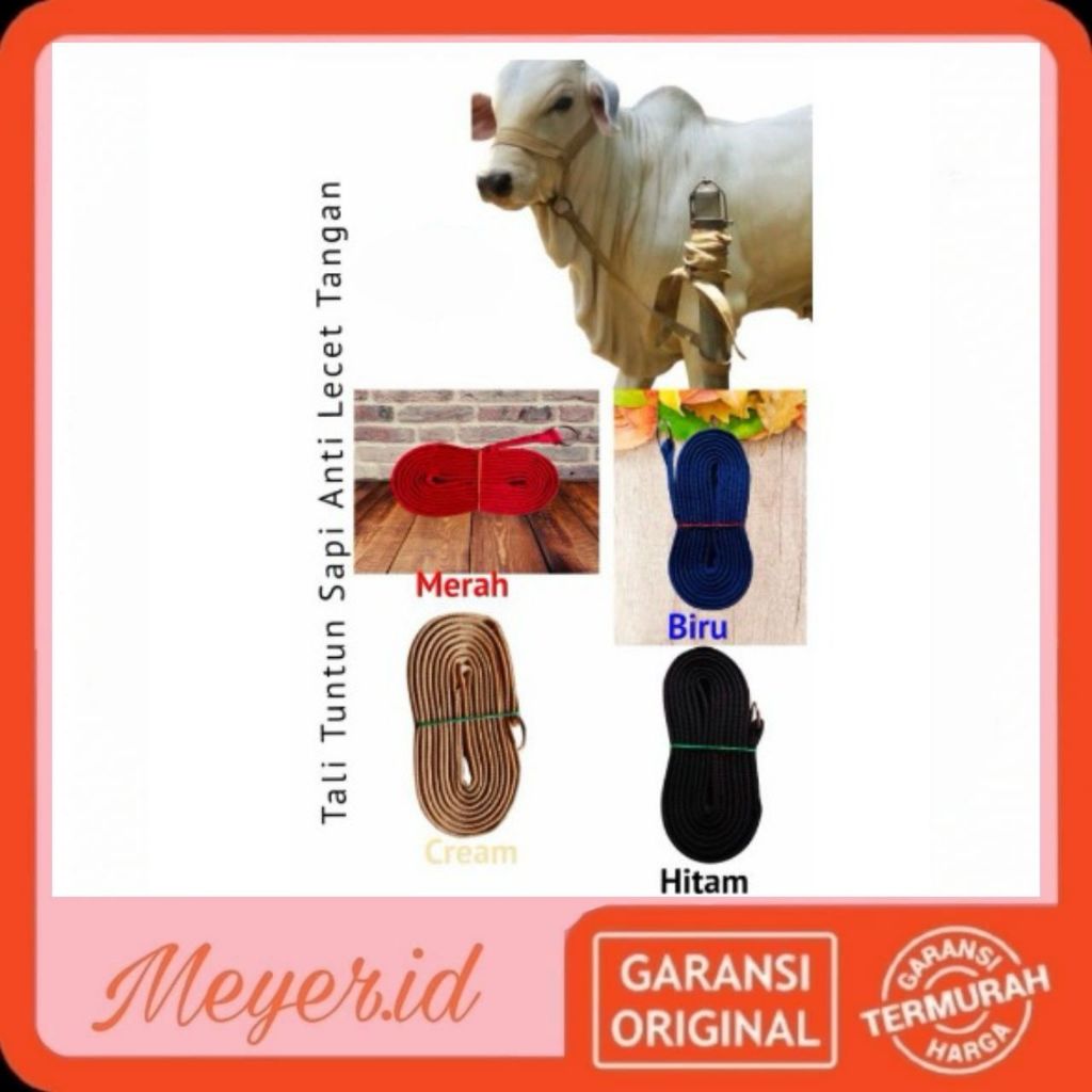 [COD] TALI HEWAN SAPI ,KERBAU ,KUDA (MODEL RING O) TALI PENUNTUN / TALI TUNTUNAN (Pasangan ikat kepa