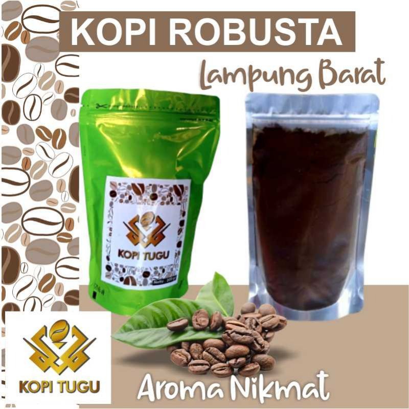 

Kopi Bubuk Robusta Lampung Barat Original I KOPI TUGU