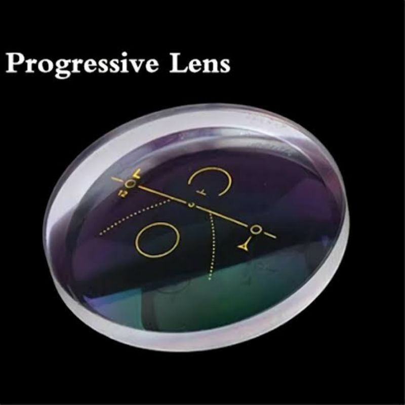Lensa Progresif Clear Lensa Progressif Baca Jauh Normal Minus Plus Silinder