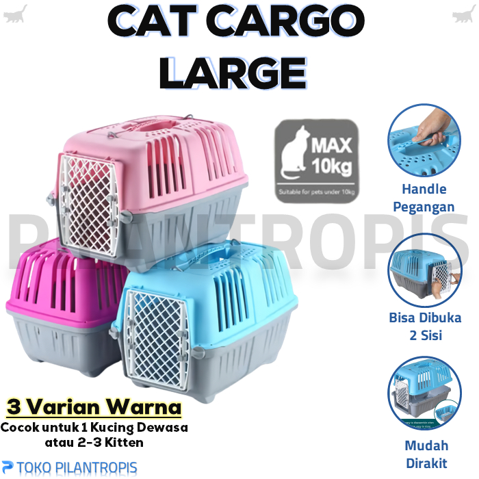 Pet Cargo Kucing Pet Kargo Kucing Box Kucing Travel Pet Carrier Kucing Carier PetCargo Murah