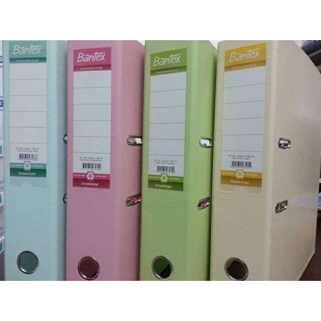 

Bantex Ordner Plastic A4 5 CM Warna Pastel #1451 ( 1 DUS ISI 20 PCS )
