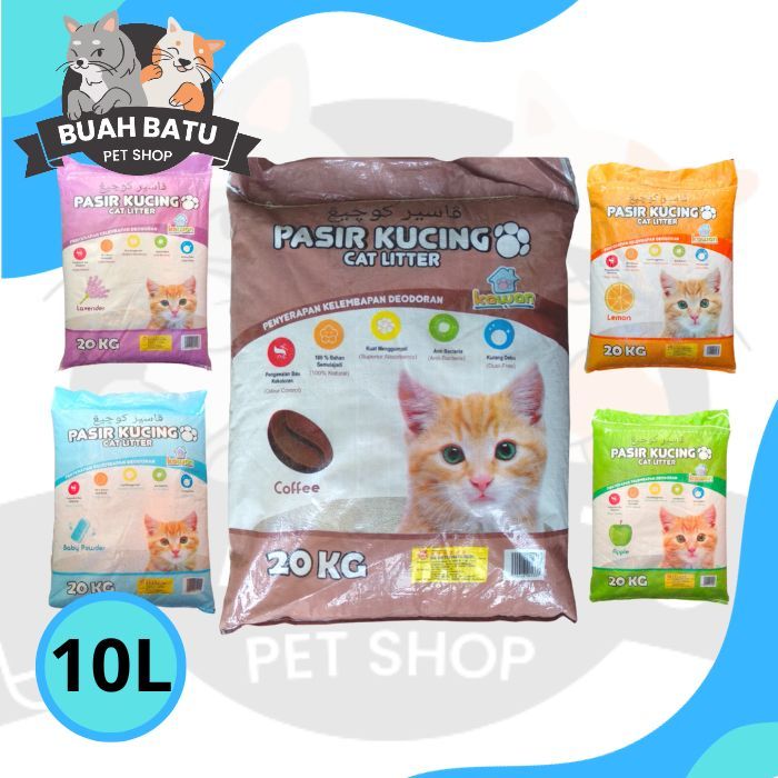 Pasir Kucing GUMPAL WANGI Kawan 10 liter PASIR KUCING