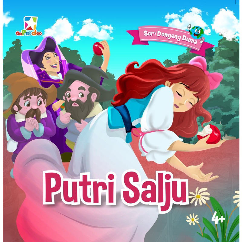 [ORIGINAL] Gramedia Oopredoo : Snow White Putri Salju - Seri Dongeng Dunia - Buku Cerita Disney Prin