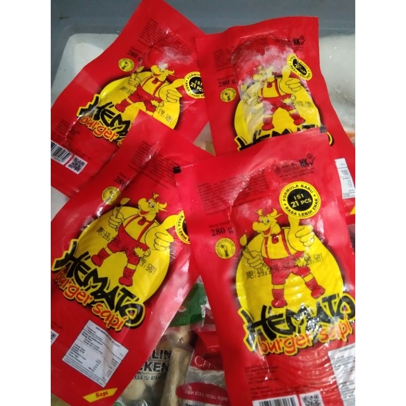 

Hemato Burger Sapi 280gr