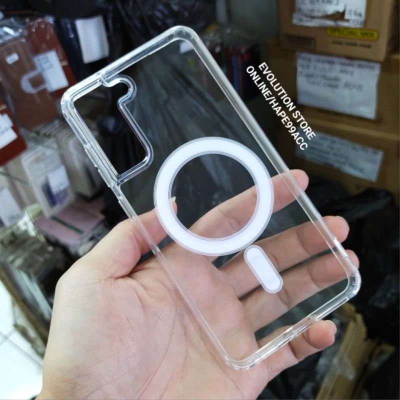 Samsung S21 FE clear case magsafe magnetic