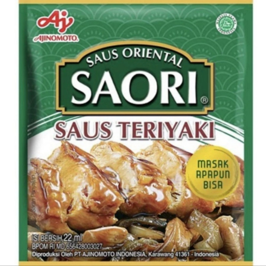 

Saori Saus Teriyaki 22ml / 1 Sachet