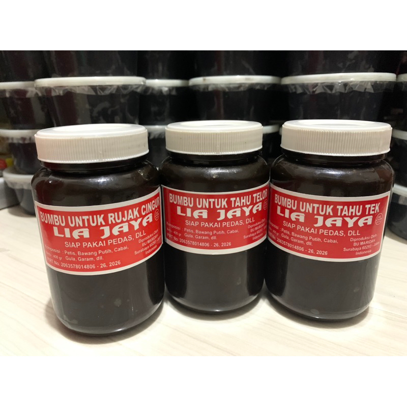 

BUMBU LIA JAYA KHAS SURABAYA