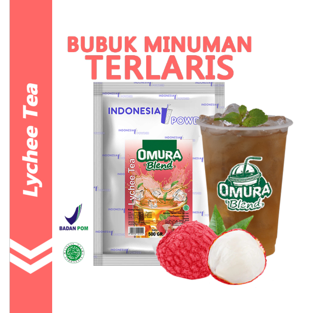 

Lychee Tea 500gr / Bubuk Minuman Omura Blend