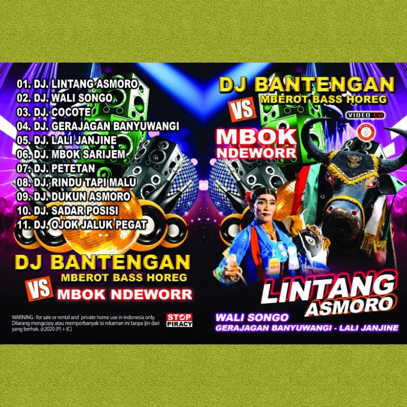 VCD DJ BANTENGAN LINTANG ASMORO
