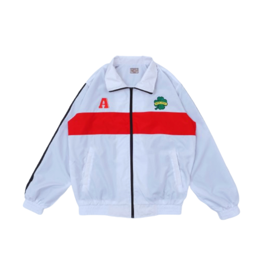 TAFY - Jaket Vintage parasut pria waterproof motor harian terbaru original distro Jacket Retro Track