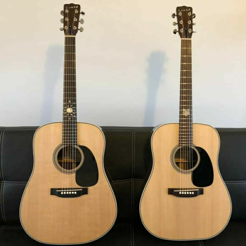 Gitar Solid Full Solid Luman. Mid end