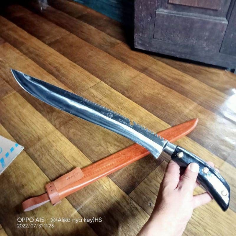 pisau kudok bergerigi 45 cm