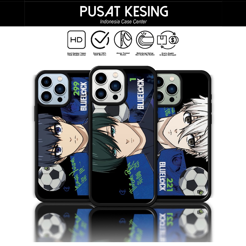 Case Blue Lock Wallpaper - Case Realme C11 2021 C20 - Realme 5 5I 5S - Realme C2 - Realme 11 - Realm