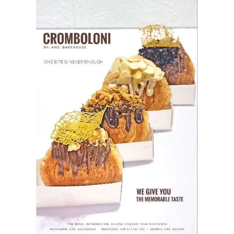 

CROMBOLONI - Croissant Bomboloni Viral