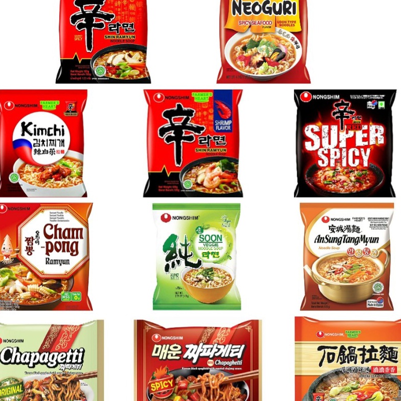 

77 NONGSHIM Shin Ramyun 12 gr KHAS BEST SELLER