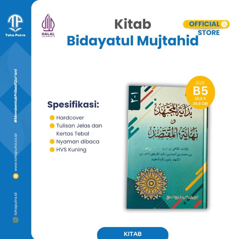 Kitab Bidayatul Mujtahid / Bidayatul Mujtahid Lux