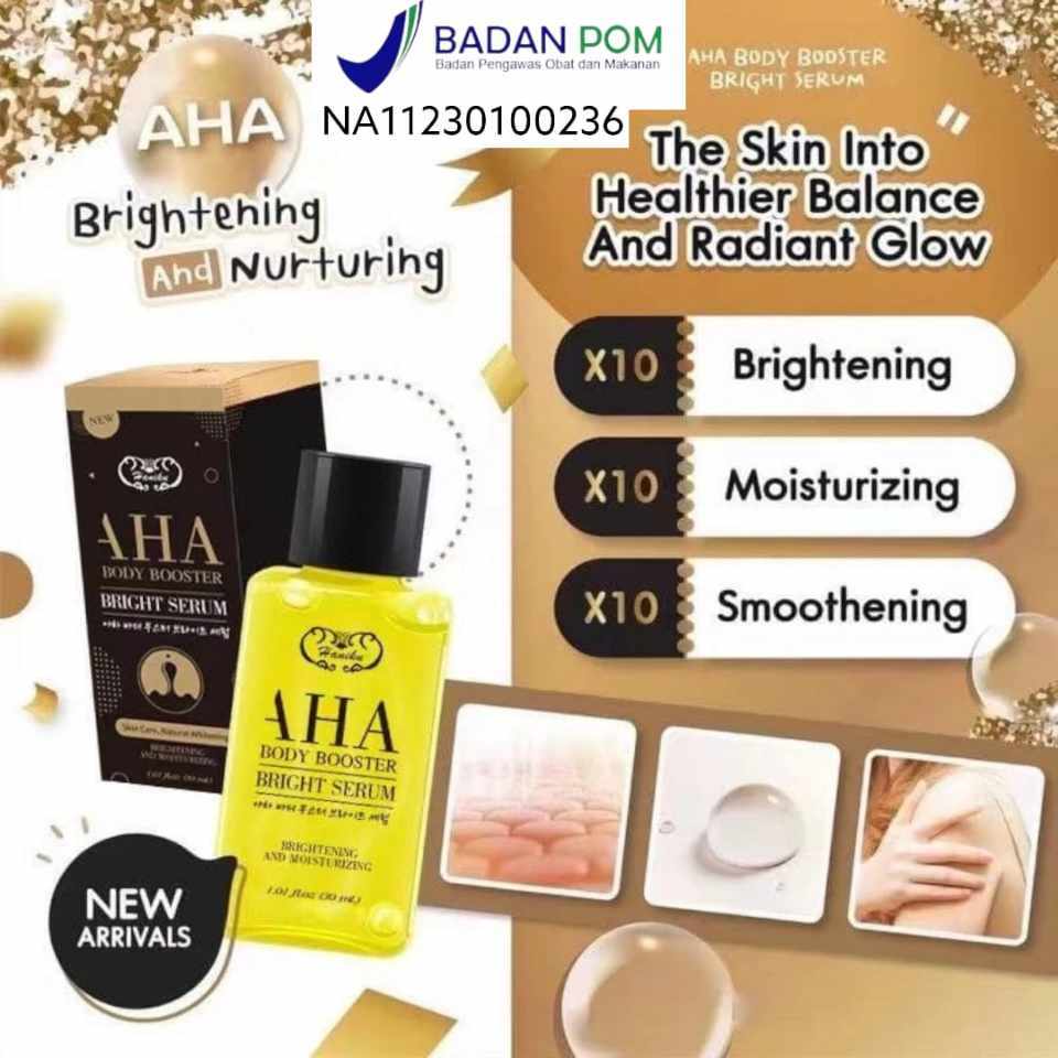 Haniku Skin AHA Body Booster Bright Serum BPOM