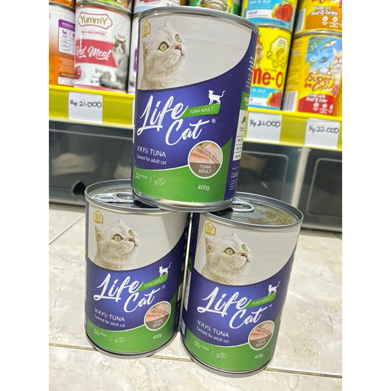 LIFE CAT WET FOOD 400gr/ WET FOOD KALENG