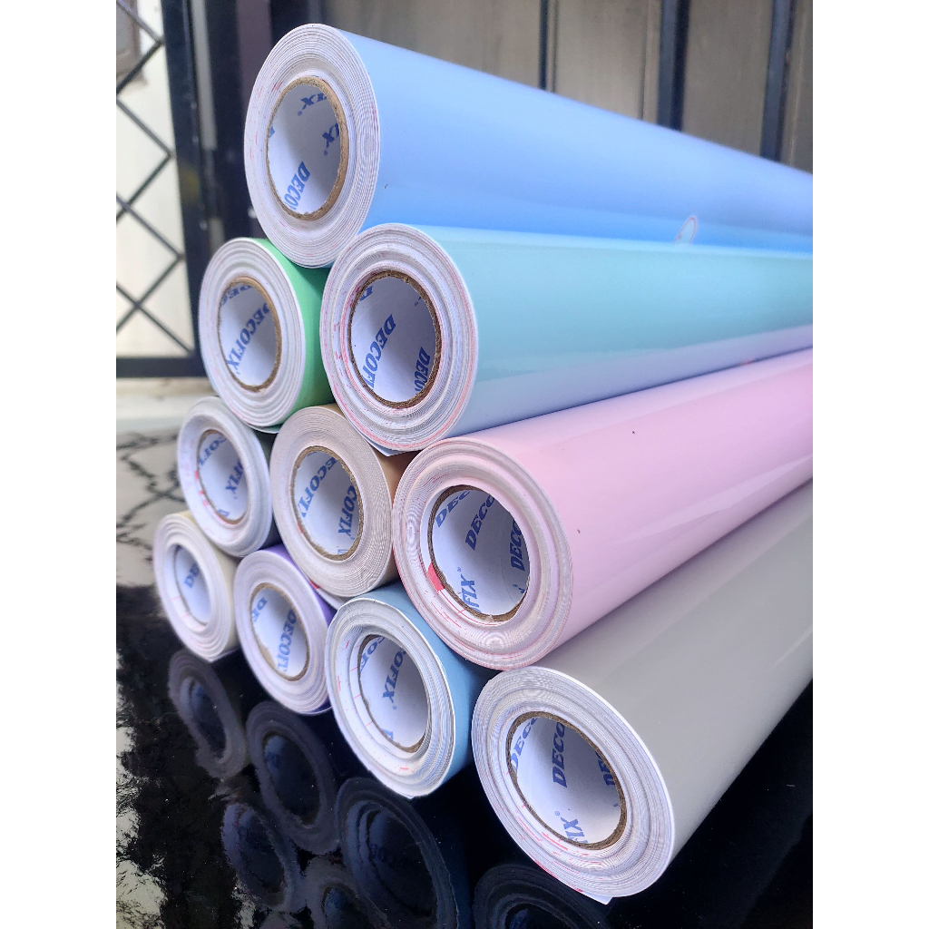 SKOTLET STIKER PASTEL TERBARU MOTOR VIRAL-STIKER SKOTLET WARNA MATCHA MOKA PASTEL DECOFIX