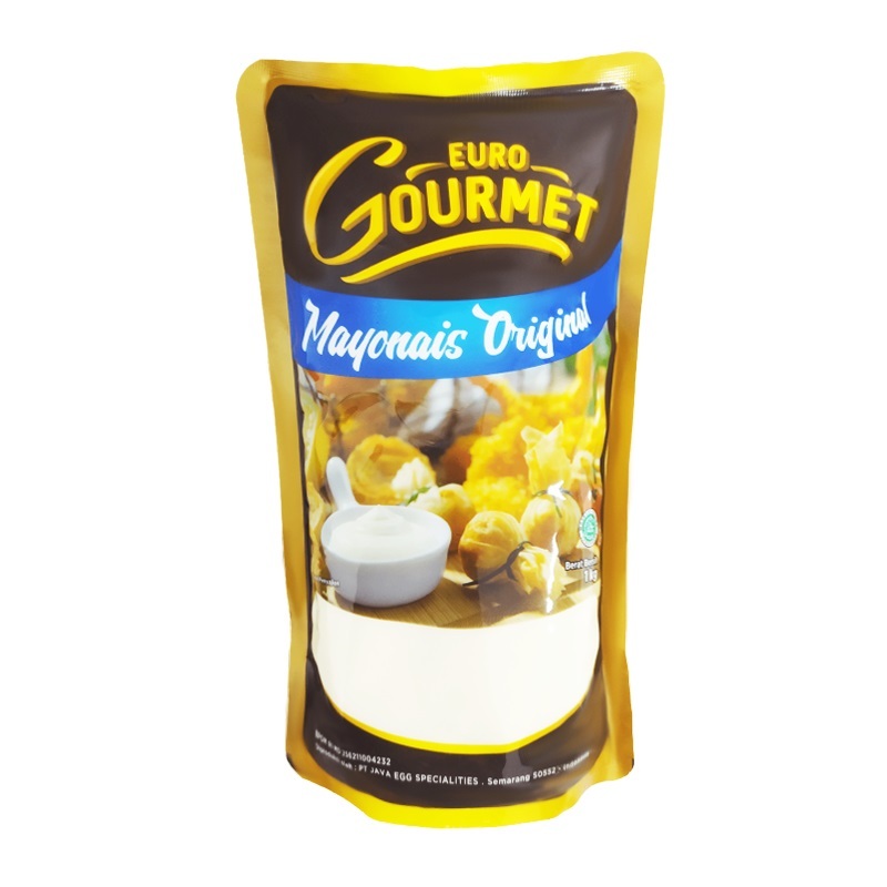 

Euro Gourmet Mayonaise Original 1kg - Mayonais - Mayo 1 kg
