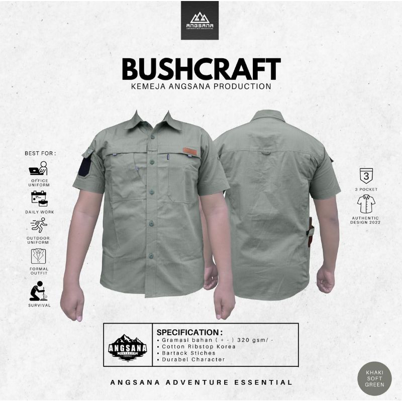 Kemeja Angsana seri Bushcraft.01